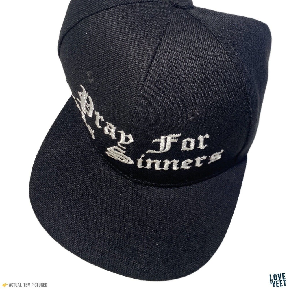 Pray For Us Sinners Hat Zuma Jay Surf Shop SnapBack Sinners Hat RARE RARE RARE!